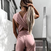 Sleeveless Jumpsuit with V-Neck for Women | Summer