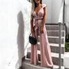 Sleeveless Jumpsuit with V-Neck for Women | Summer
