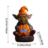 PumpkinGhoul™ Ghoulie Halloween Resin Statue with Pumpkin Lamp (Buy 1 Get 1 Free)