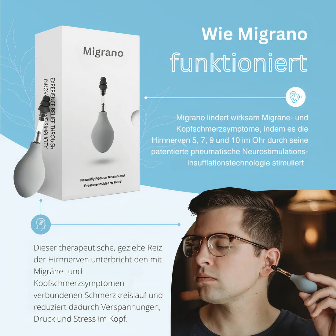 Migrano™ - No More Migraines