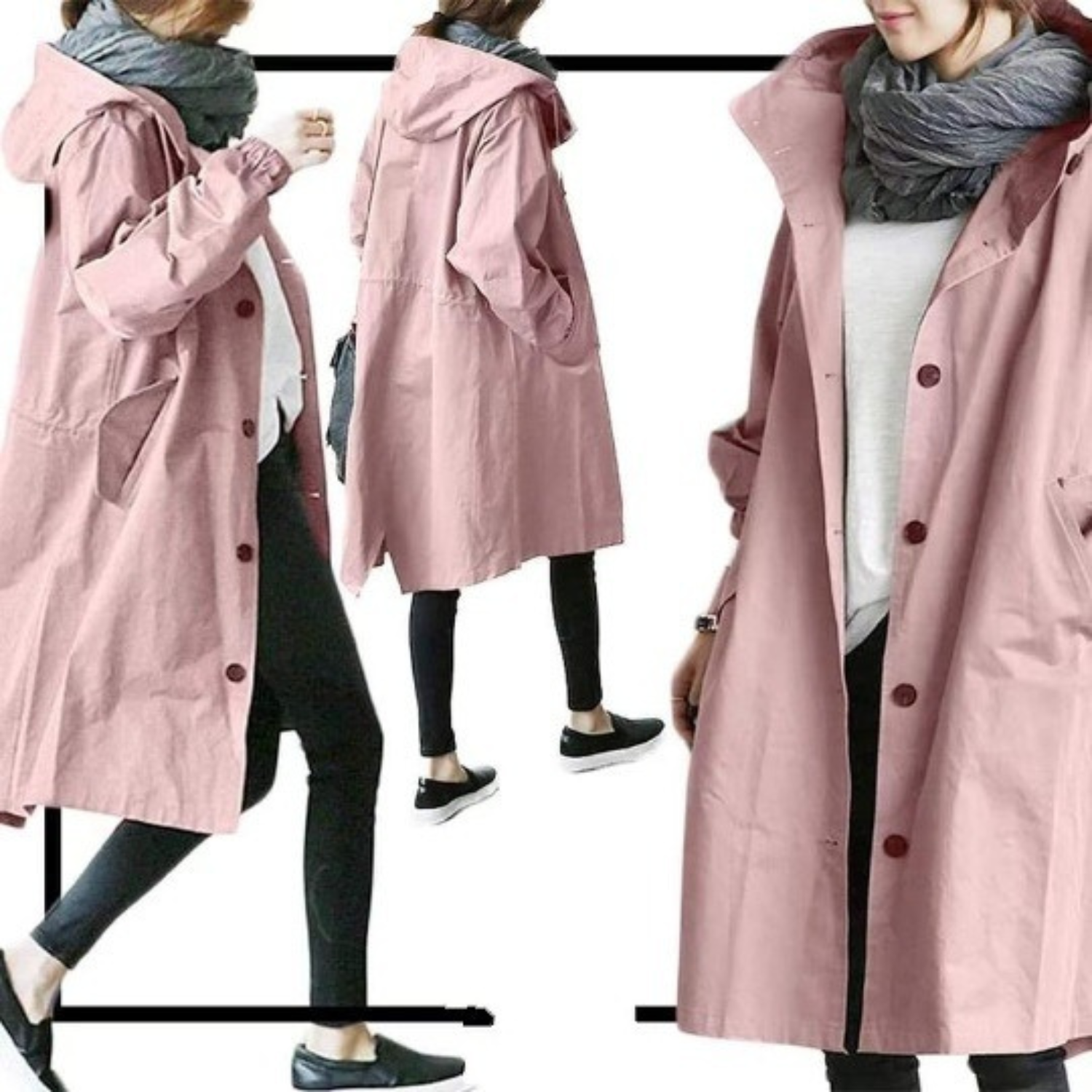 Langer Women's Trench Coat