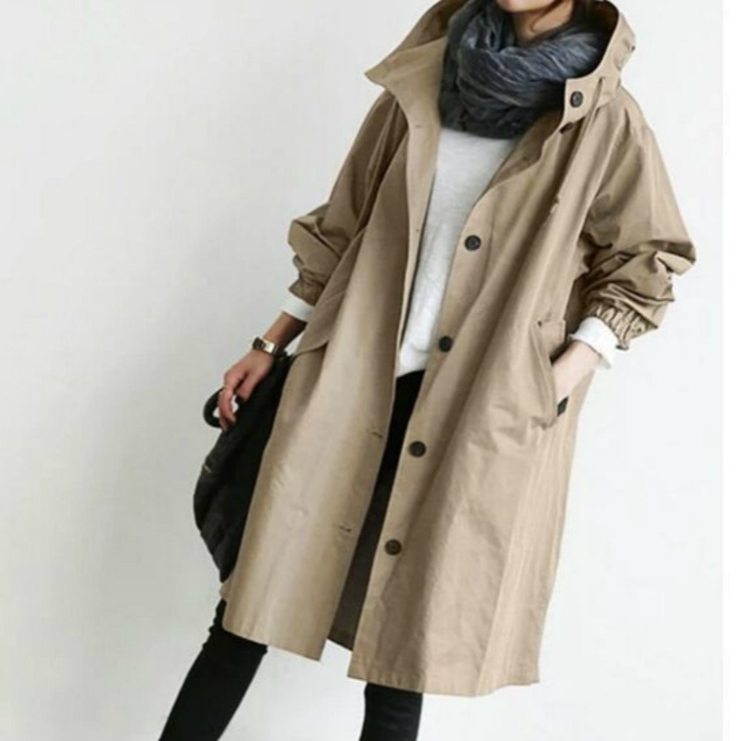 Langer Women's Trench Coat