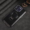 LeatherGuard™ Phone Case | Premium Leather with Stand & Magnetic Wireless Charging Support