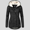 Long Waterproof Winter Jacket with Hood & Lining