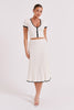 Agatha™ Perfectly Styled White Knitted Blouse