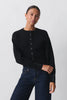 Women’s Button-Down Cardigan | Straight Fit | Elegant Cuff Detail | Soft Stretch Knit