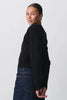 Women’s Button-Down Cardigan | Straight Fit | Elegant Cuff Detail | Soft Stretch Knit