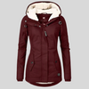 Long Waterproof Winter Jacket with Hood & Lining