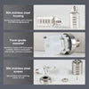 Mini Float Valve | Automatic Water Level Control | Stainless Steel | 10–150 PSI | Compact