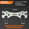 Multifunctional Angled Wrench | Stainless Steel | Anti-Slip Design | Compact Tool