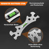 Multifunctional Angled Wrench | Stainless Steel | Anti-Slip Design | Compact Tool