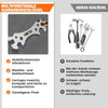 Multifunctional Angled Wrench | Stainless Steel | Anti-Slip Design | Compact Tool