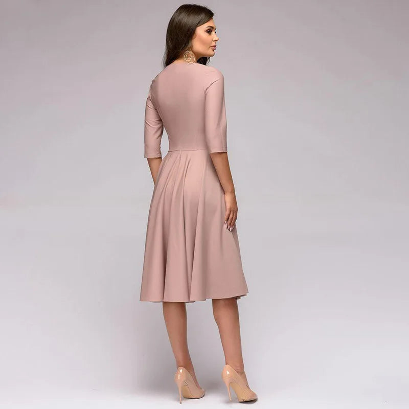 Heidi - Elegant Swing Dress