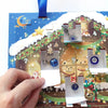 Christmas Charm Bracelet Advent Calendar | 24-Day Countdown Jewelry Set | DIY Beads & Festive Charms