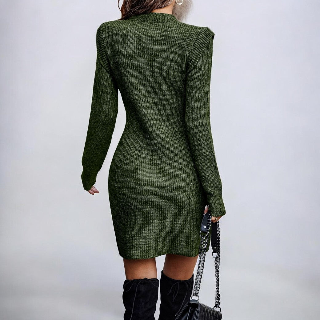 Avencea | Elegant Knit Dress for Women