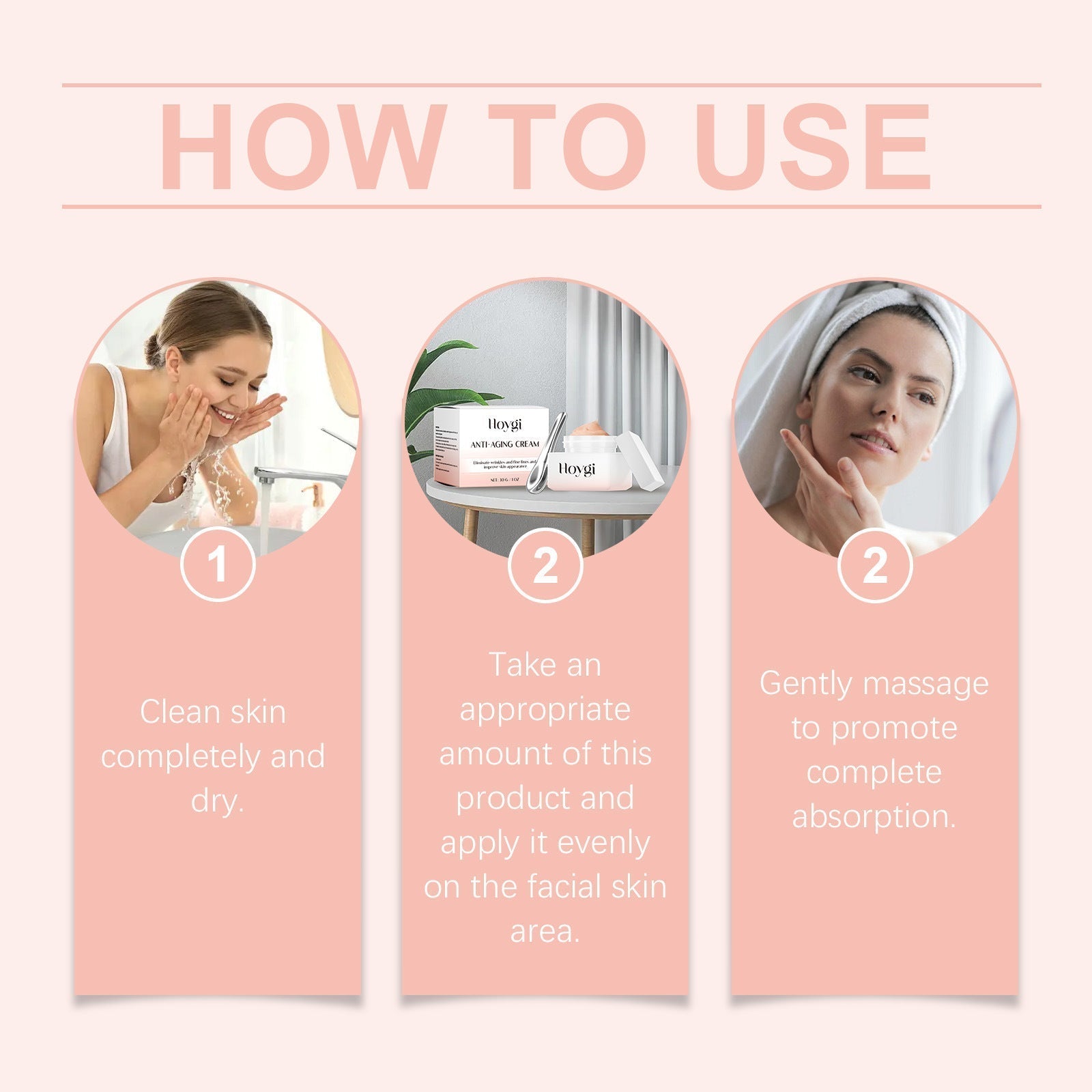 Instant Wrinkle Filler Cream | Anti-Aging Blur & Smooth Primer | Vitamin C & Rosehip Formula