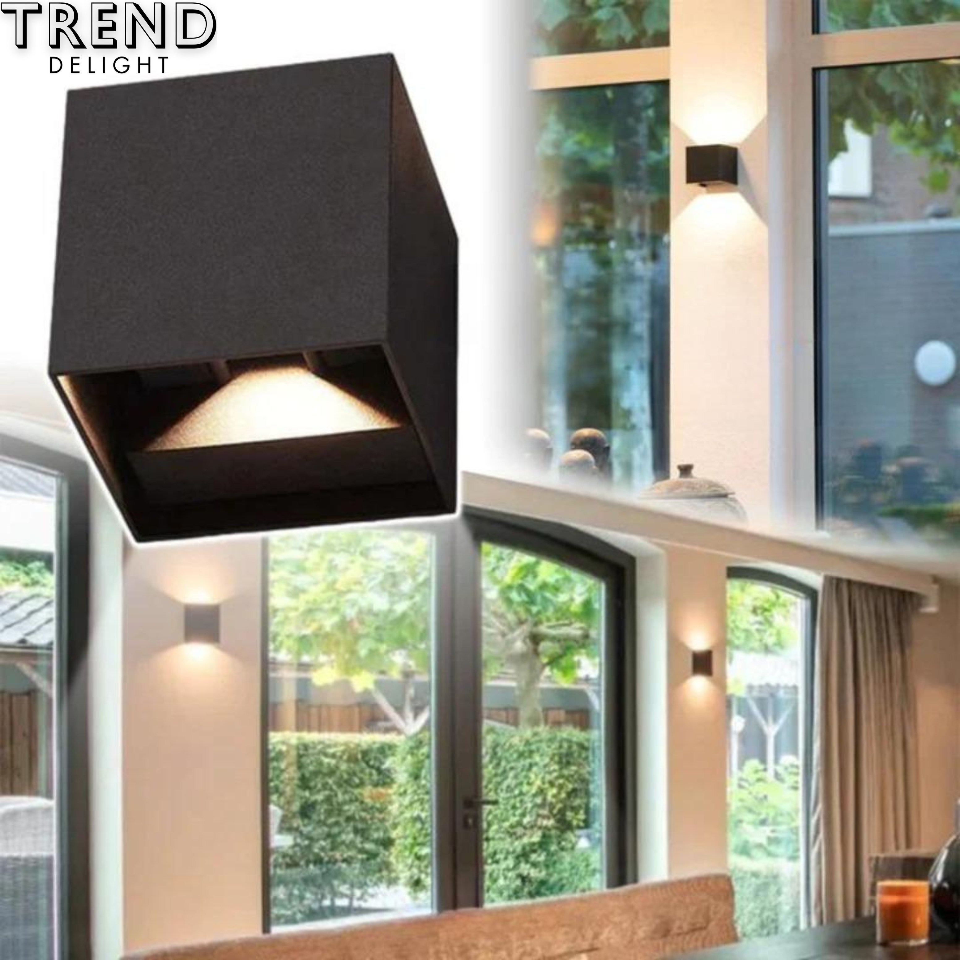 Cube-Delight™ - The wireless and luxurious wall lamp!