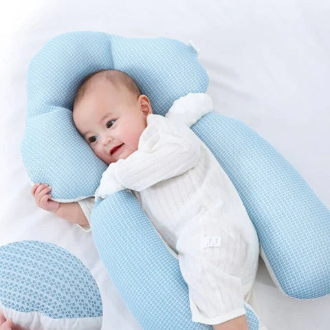 Baby Pillow | U-Shaped Head Support | Adjustable Nest Design | Breathable Cotton