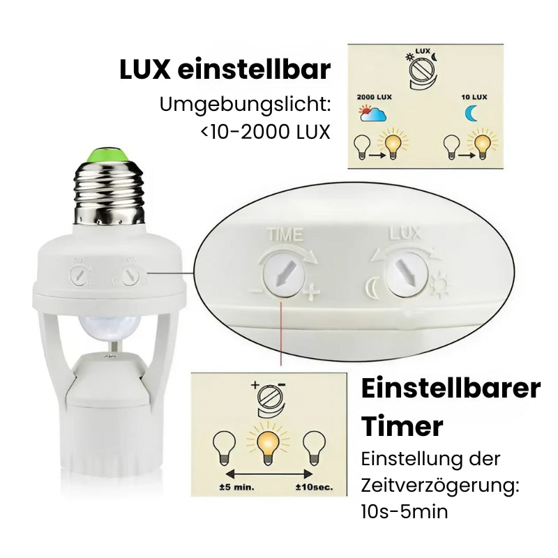 1+1 Free | SmartBulb™ Automatic Brightness Adjustment