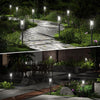 Solar Garden Path Lights | Automatic Dusk Sensor | IP65 Waterproof | Warm White LED | 12h Runtime | Set of 2