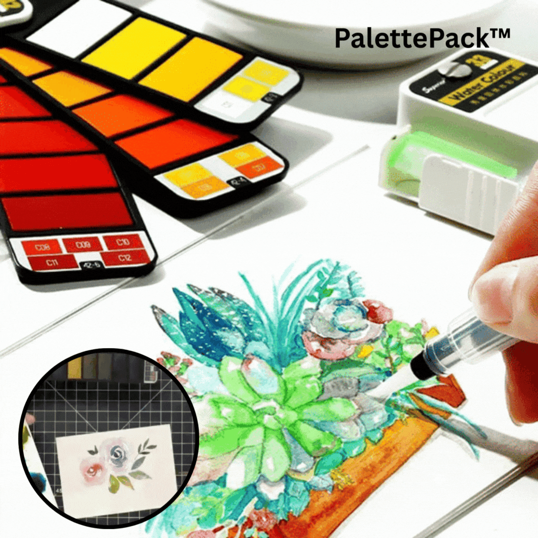 PalettePack™ Travel-Friendly Painting Set