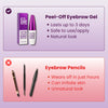 Eyebrow Transfer Stickers | Long-Lasting 3-Day Wear | Natural Arched Brow Look