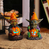 PumpkinGhoul™ Ghoulie Halloween Resin Statue with Pumpkin Lamp (Buy 1 Get 1 Free)