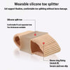 Toe Separators for Bunions & Misalignment | Elastic Nylon + SEBS | Pain Relief & Posture Support