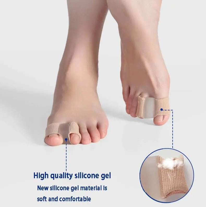 Toe Separators for Bunions & Misalignment | Elastic Nylon + SEBS | Pain Relief & Posture Support