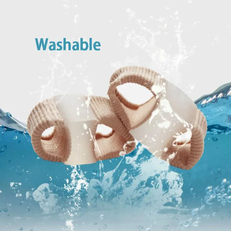 Toe Separators for Bunions & Misalignment | Elastic Nylon + SEBS | Pain Relief & Posture Support