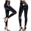 Women’s Faux Leather Leggings | High-Waist Sculpting Fit | Breathable Stretch Fabric