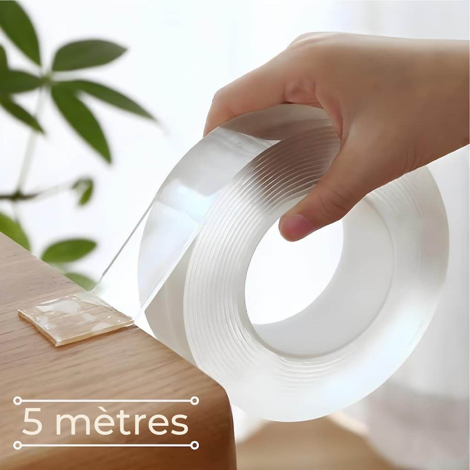 ClearTape™ Waterproof Transparent Double-Sided Adhesive Tape | Buy 1 Get 1 FREE