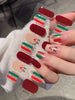 Christmas Nail Stickers | Festive Holiday Designs | Long-Lasting Glossy Finish