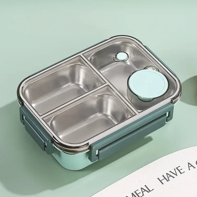 Insulated Stainless Steel Lunchbox | Leak-Proof Bento Design | Keeps Food Hot 6h / Fresh 12h | 304 Steel