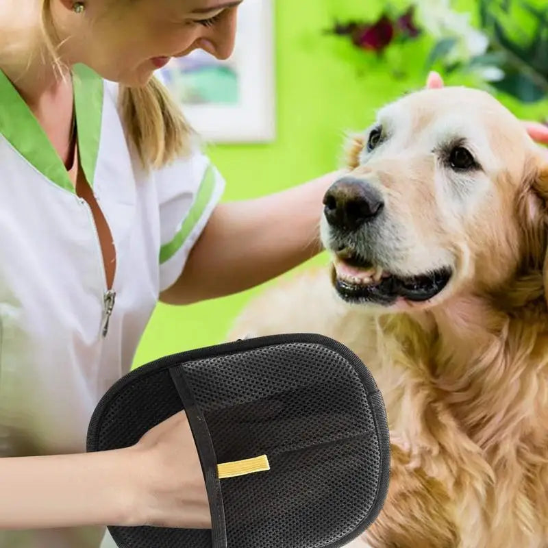 Pet Hair Removal Glove | Reusable Static Cleaning Mitt | Quick & Easy Fur Remover
