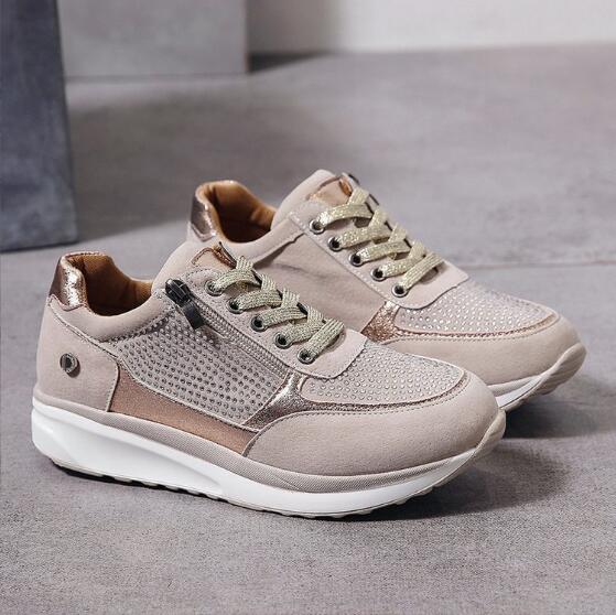 Mariam – Orthopedic Sneakers with Zipper