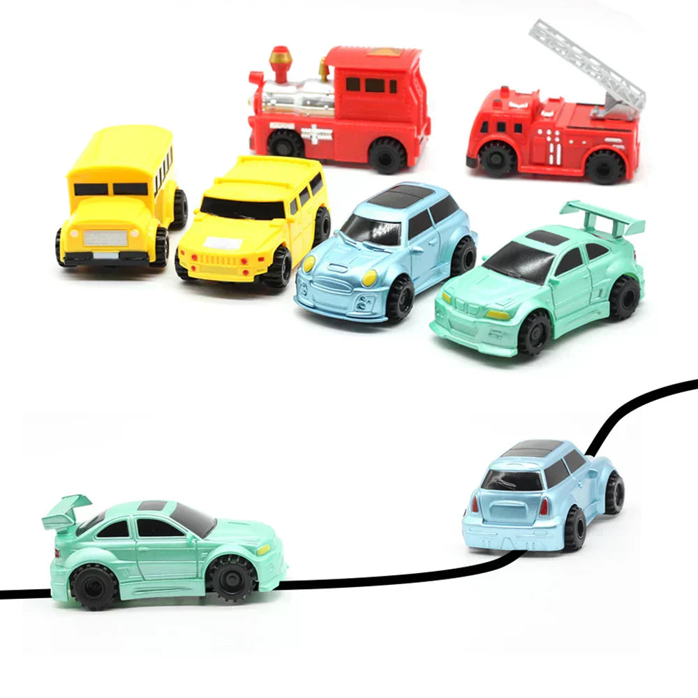 Magic Car Track Toy | Line Following Car | Creative STEM Play Set | Kids Interactive Gift