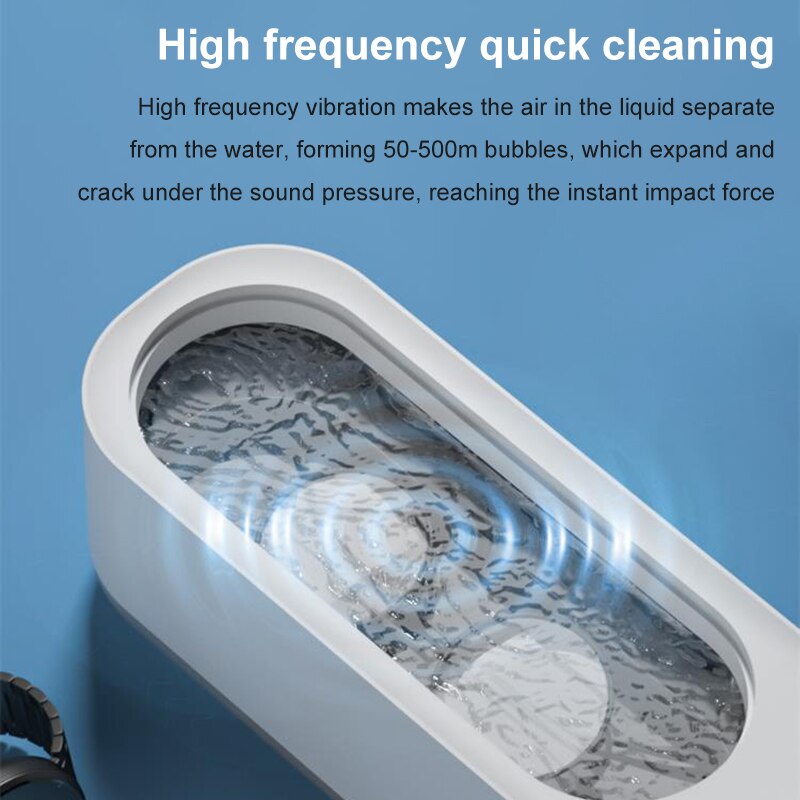 Ultrasonic Clean Pod™ - Removes 98% of bacteria