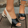 Stylish Open-Toe Sandals for Women | Low Block Heel