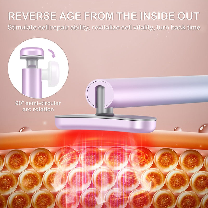 4-in-1 Lumi Lift™ - improve your skin in 2 days with LED and EMS light therapy