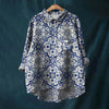 Liesa - Elegant women's blouse with floral pattern