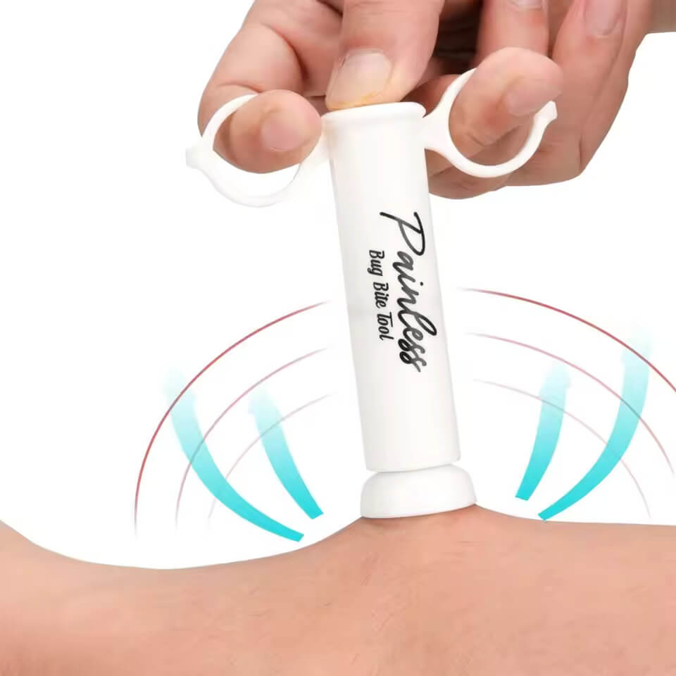 Insect Bite Relief Device | BiteAway™ Instant Itch & Sting Soother | Medical-Grade Silicone | 2+2 Free Set