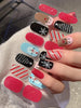 Christmas Nail Stickers | Festive Holiday Designs | Long-Lasting Glossy Finish