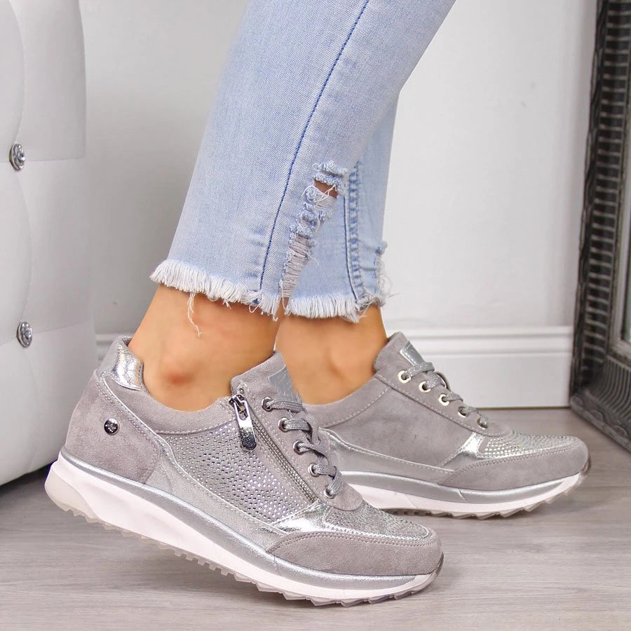Mariam – Orthopedic Sneakers with Zipper