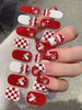 Christmas Nail Stickers | Festive Holiday Designs | Long-Lasting Glossy Finish