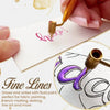 Ergonomic Handwriting Pen | Built-In Finger Guide | Refillable & Eco-Friendly