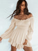 Off-shoulder Ruffle Dress