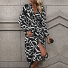 Elena | Elegant Geometric Design Women's Dress