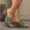 Eleganta™ – Women's Leather Sandals Stylish & Comfortable for Summer