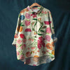 Liesa - Elegant women's blouse with floral pattern